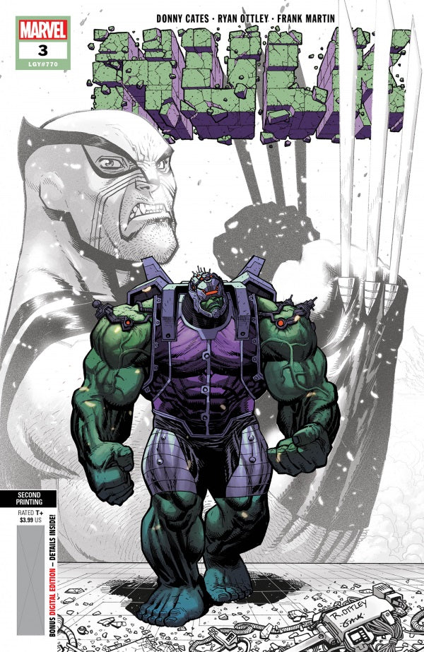 Hulk, Vol. 4 #3i | Marvel Comics | NM-