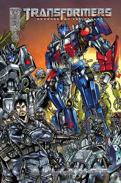 Transformers: Alliance #4a | IDW Publishing | VF-NM