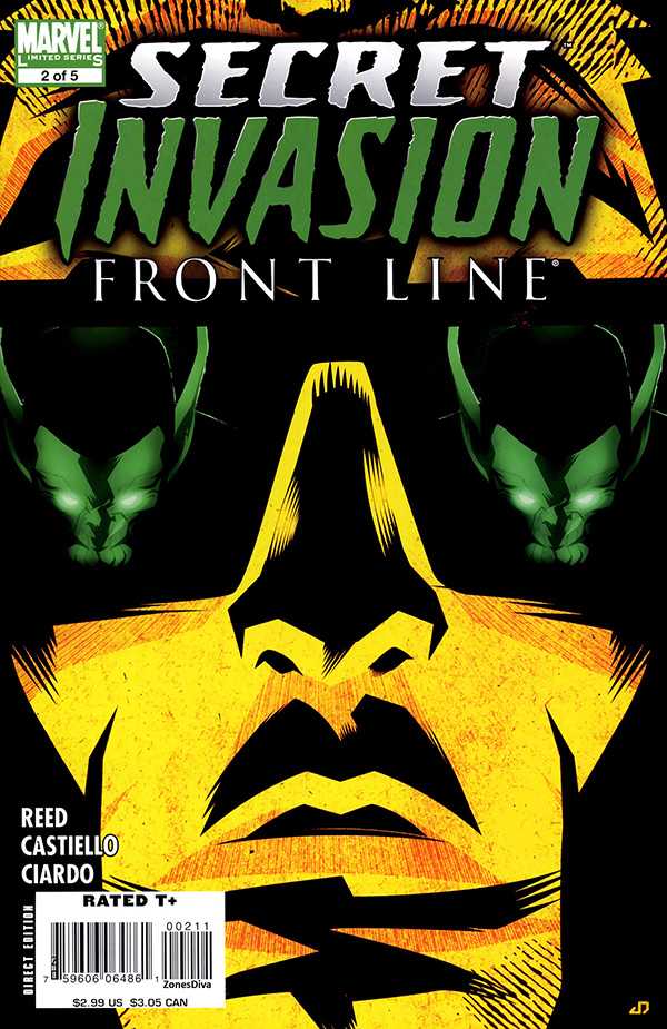 Secret Invasion: Front Line #2a | Marvel Comics | VF-NM