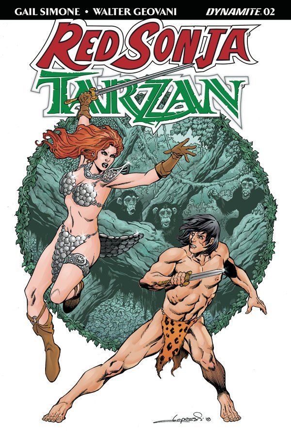 Red Sonja / Tarzan #2a | Dynamite Entertainment | VF-NM
