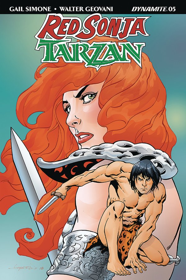 Red Sonja / Tarzan #5c | Dynamite Entertainment | VF-NM