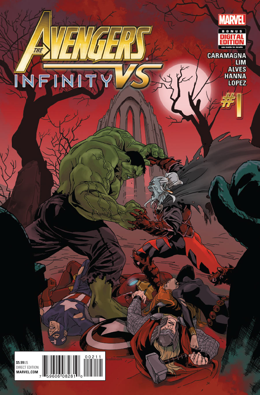 Avengers vs Infinity #1a | Marvel Comics | NM-