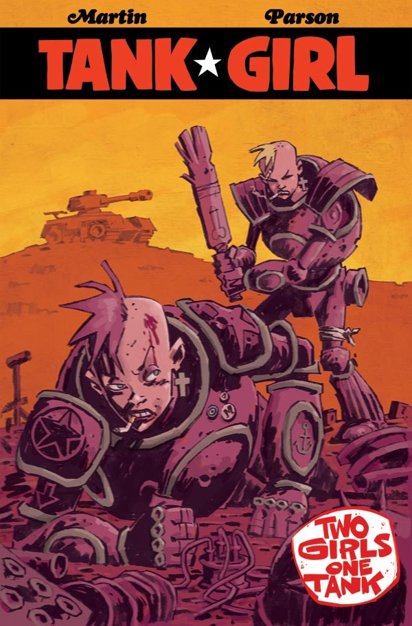 Tank Girl: Two Girls, One Tank #2c | Titan Books | NM-