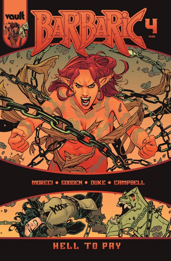 Barbaric: Hell To Pay #4a | Vault Comics | NM-