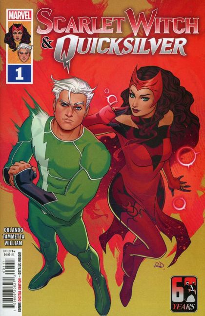 Scarlet Witch & Quicksilver #1a | Marvel Comics | NM-