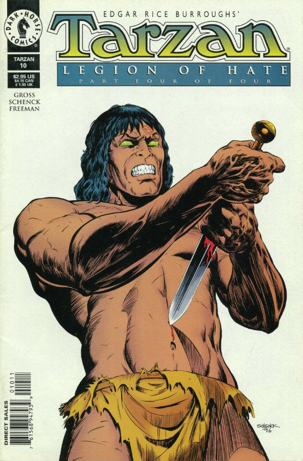 Tarzan (Dark Horse Comics) #10 | Dark Horse Comics | VF-NM