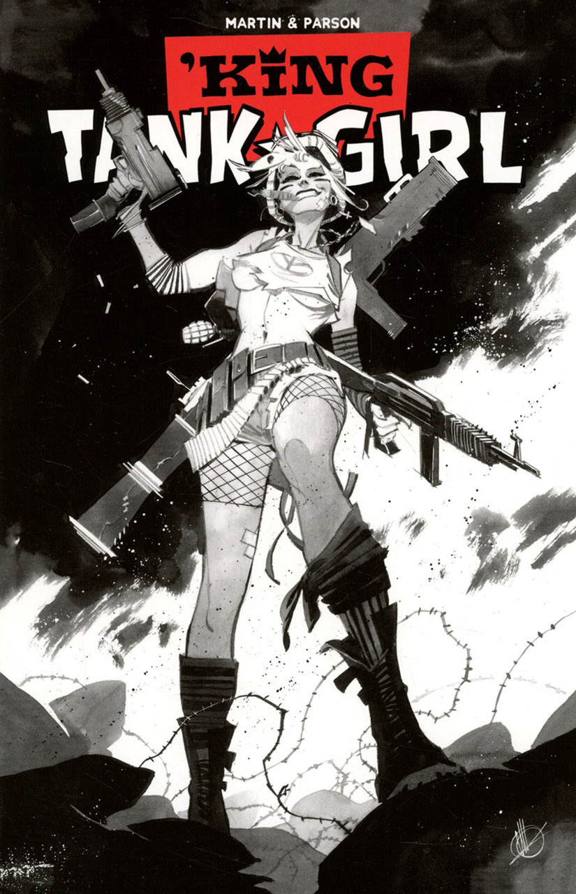 King Tank Girl #2b | Albatross Exploding Funny Books | VF-NM