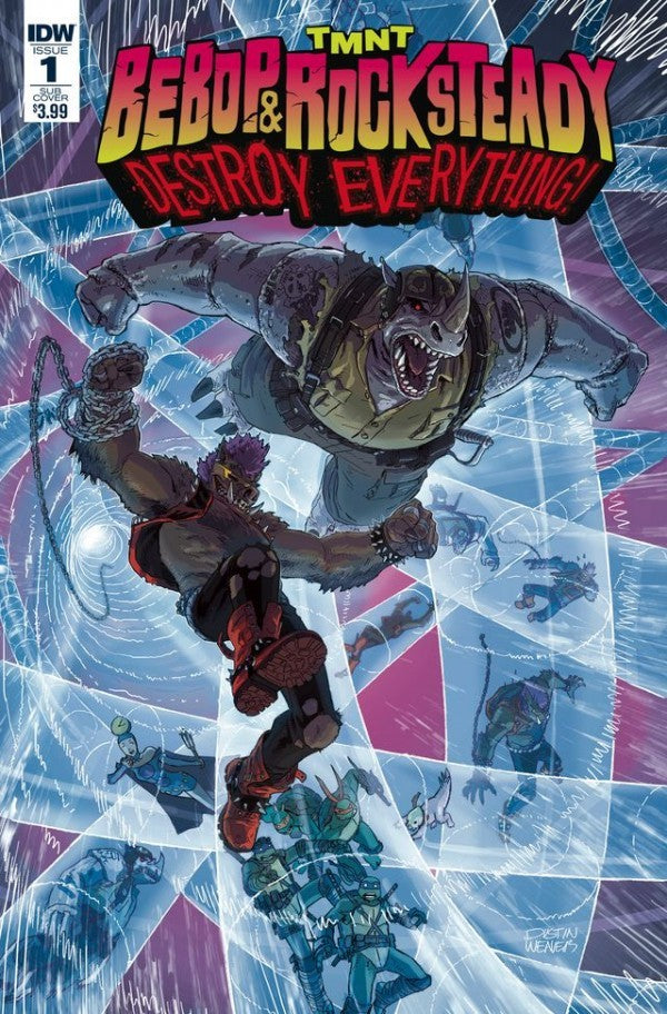 Teenage Mutant Ninja Turtles Bebop & Rocksteady Destroy Everything #1sub | IDW Publishing | NM