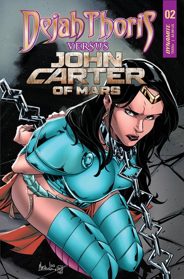 Dejah Thoris vs John Carter of Mars #2c | Dynamite Entertainment | VF-NM