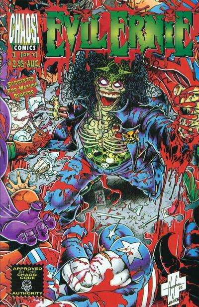 Evil Ernie vs the Super Heroes #1a | Chaos! Comics | NM-