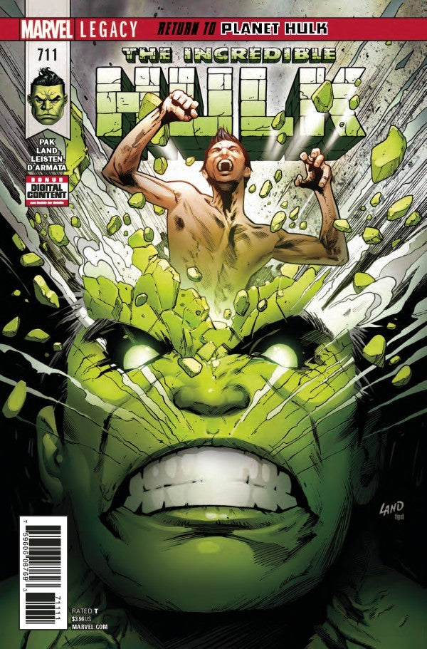 The Incredible Hulk, Vol. 3 #711a | Marvel Comics | VF-NM