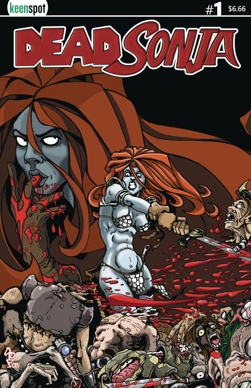 Dead Sonja #1b | Keenspot Entertainment | VF