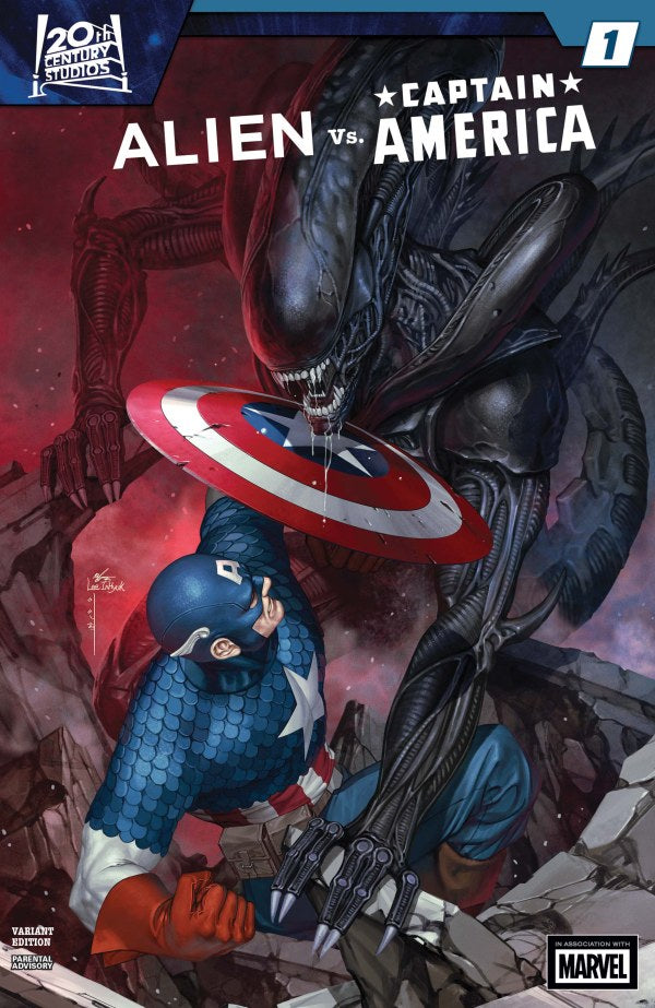 Alien vs. Captain America #1c | Marvel Comics | NM