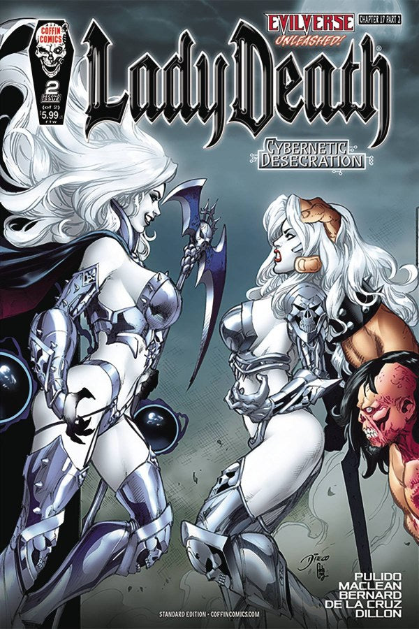 Lady Death: Cybernetic Desecration #2a | Coffin Comics | NM-