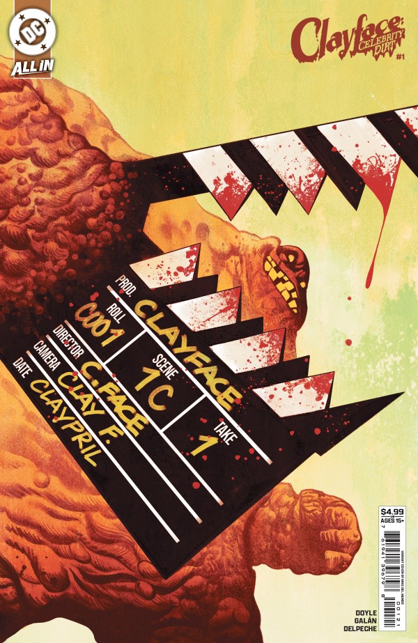 Clayface: Celebrity Dirt #1b | DC Comics | NM
