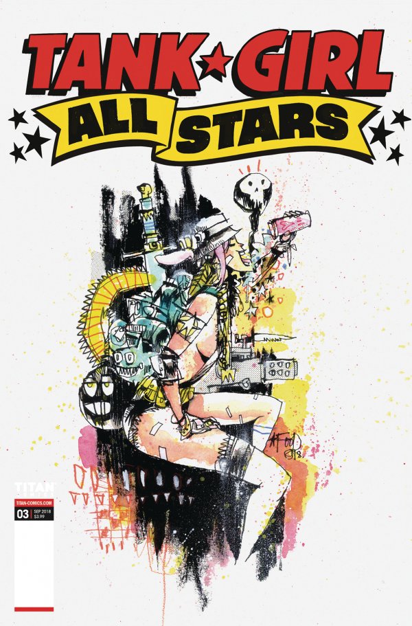 Tank Girl: All Stars #3c | Titan Books | NM