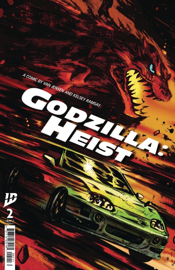 Godzilla: Heist #2b | IDW Publishing | NM