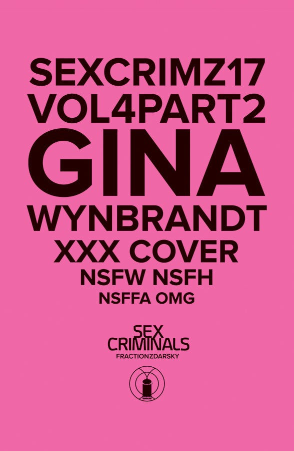 Sex Criminals #17b | Image Comics | NM