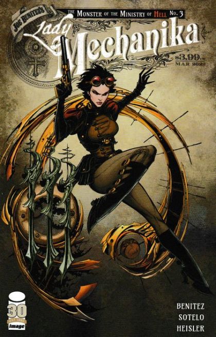 Lady Mechanika: The Monster of the Ministry of Hell #3a | Image Comics | NM-