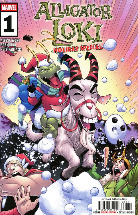 Alligator Loki Holiday Special #1a | Marvel Comics | NM