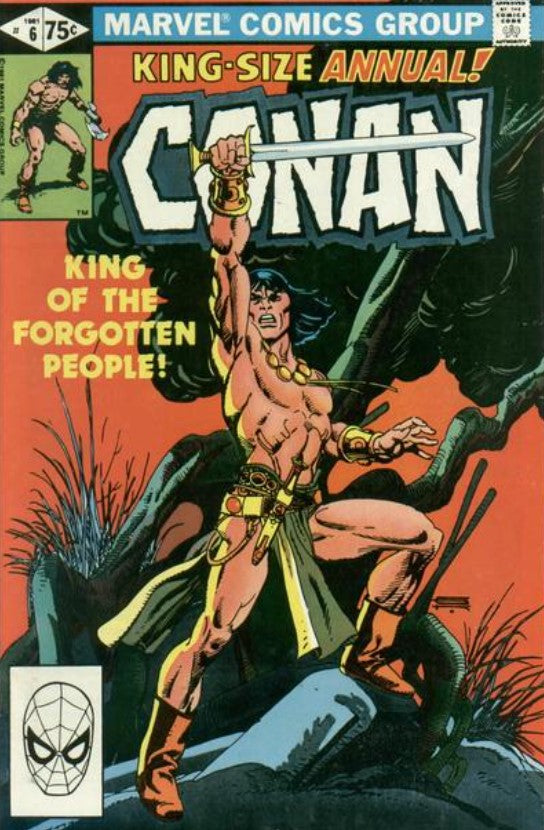 Conan the Barbarian Annual #6a | Marvel Comics | F