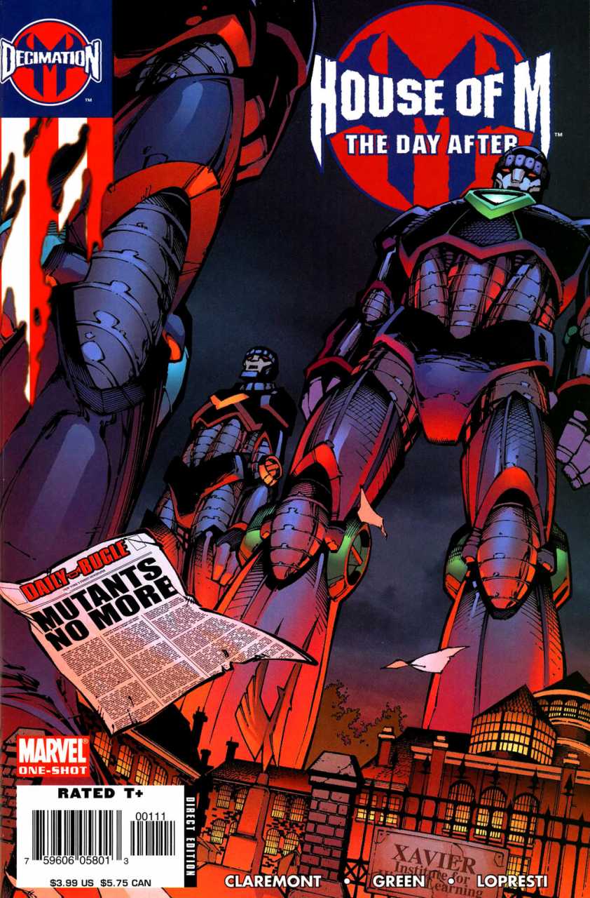 Decimation: House of M - The Day After #1 | Marvel Comics | VF-NM