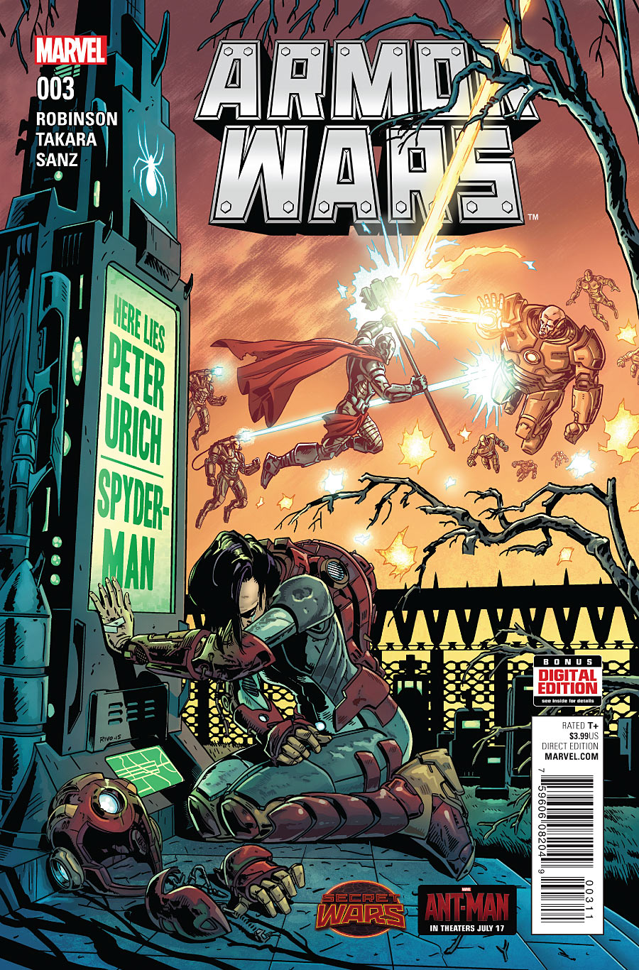 Armor Wars #3a | Marvel Comics | NM-