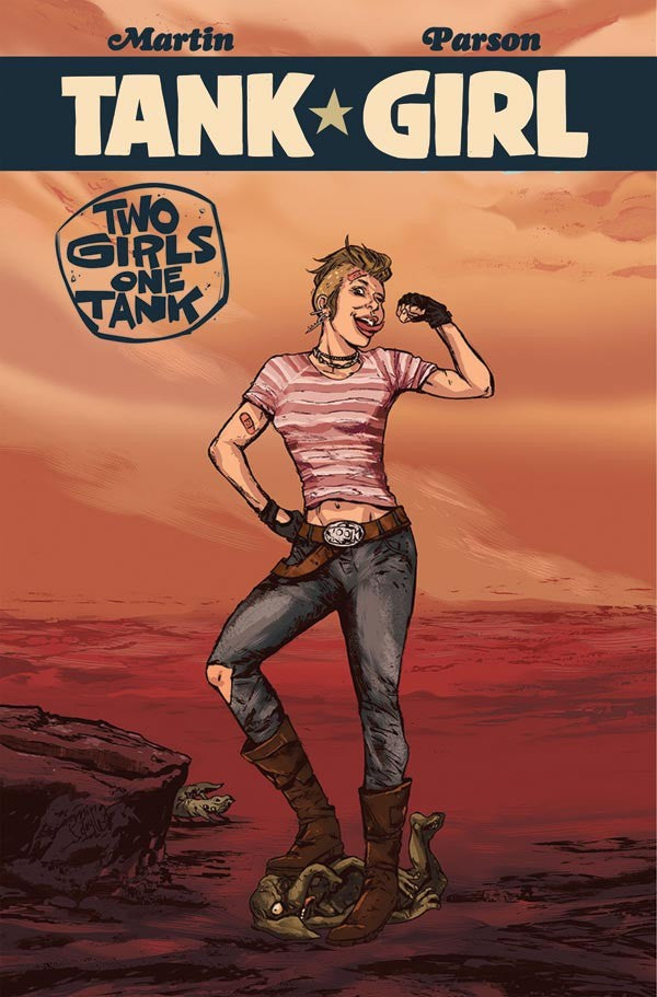Tank Girl: Two Girls, One Tank #2b | Titan Books | NM-