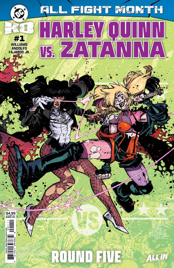 DC K.O. Harley Quinn vs. Zatanna #1a | DC Comics | NM