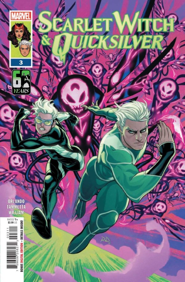 Scarlet Witch & Quicksilver #3a | Marvel Comics | NM-
