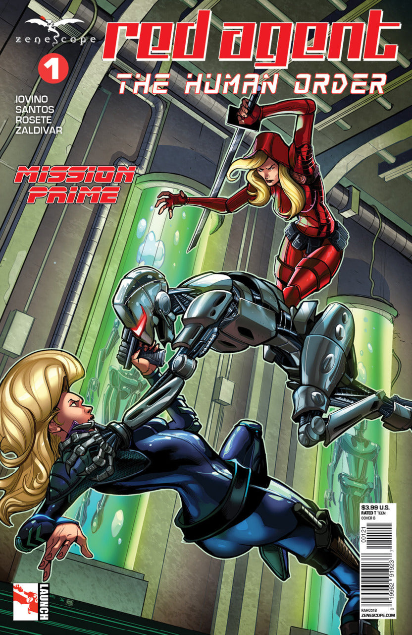 Grimm Fairy Tales: Red Agent: Human Order #1b | Zenescope Ent. | NM-