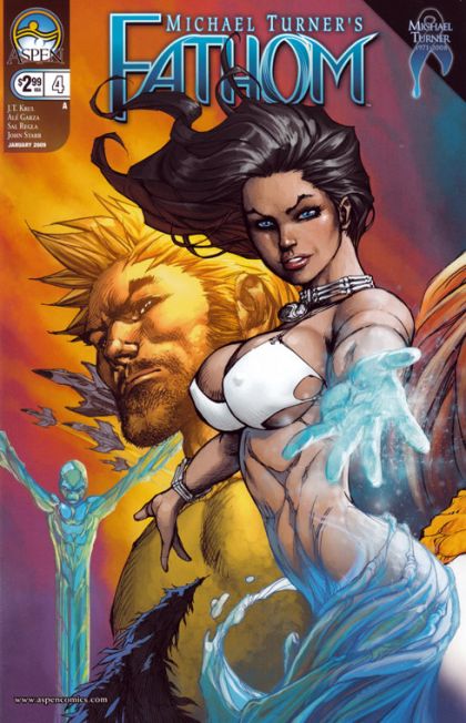 Michael Turner's Fathom, Vol. 3 #4a | Aspen Comics | VF-NM