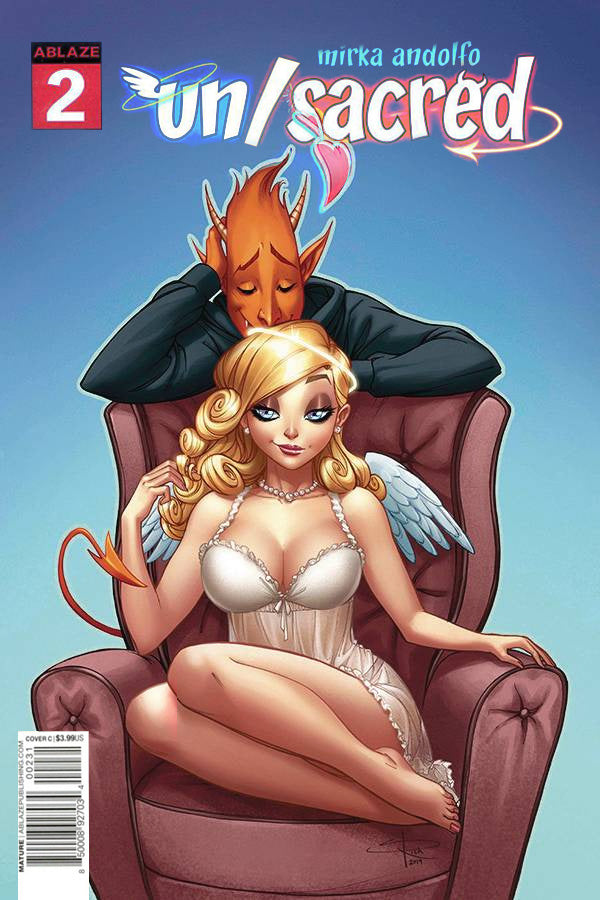 Mirka Andolfo's Unsacred #2c | Ablaze | VF-NM