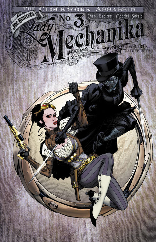 Lady Mechanika: The Clockwork Assassin #3b | Benitez Productions | NM-