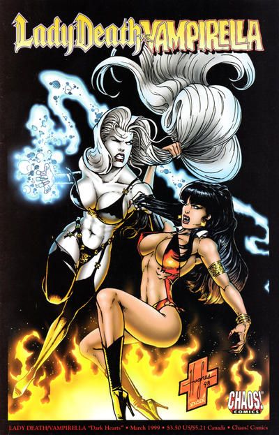 Lady Death vs. Vampirella #1a | Chaos! Comics | VF-NM