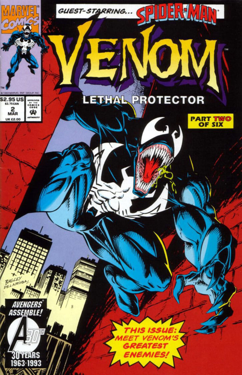 Venom: Lethal Protector, Vol. 1 #2a | Marvel Comics | NM