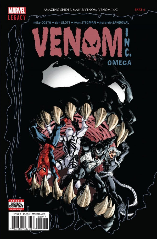 The Amazing Spider-Man & Venom: Venom Inc. - Omega #1a | Marvel Comics | VF-NM