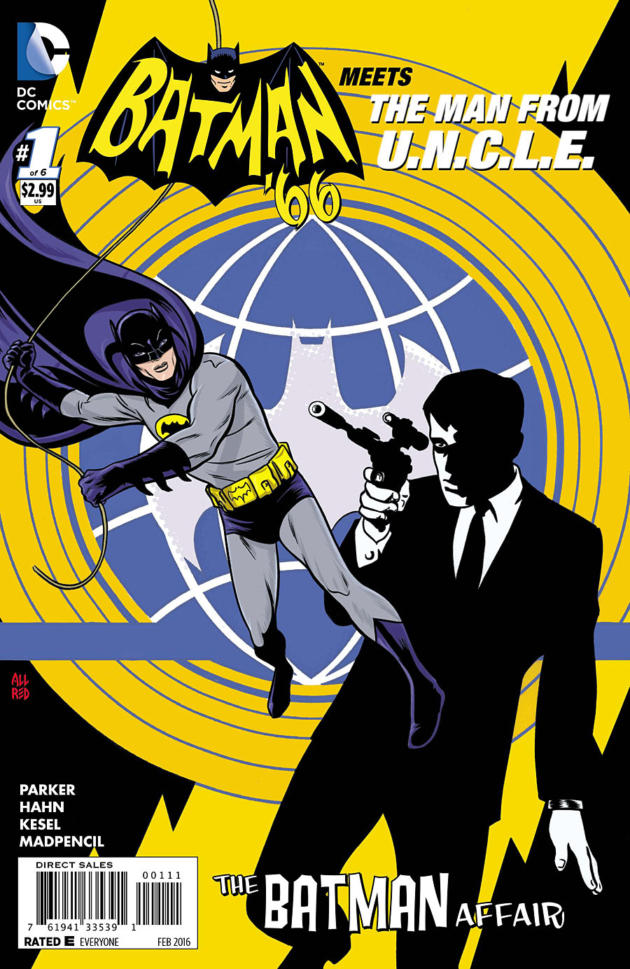 Batman '66 Meets The Man From U.N.C.L.E. #1a | DC Comics | NM-
