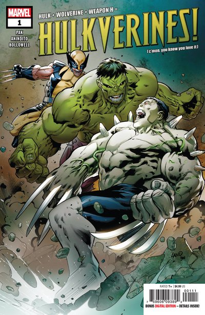 Hulkverines #1a | Marvel Comics | NM-