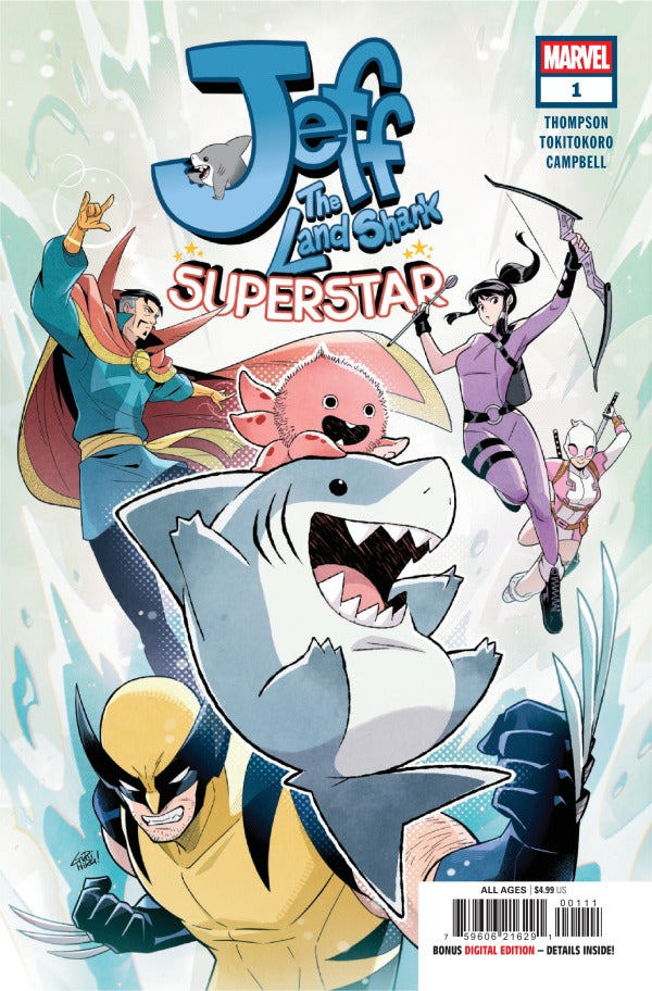Jeff The Land Shark: Superstar #1a | Marvel Comics | NM-