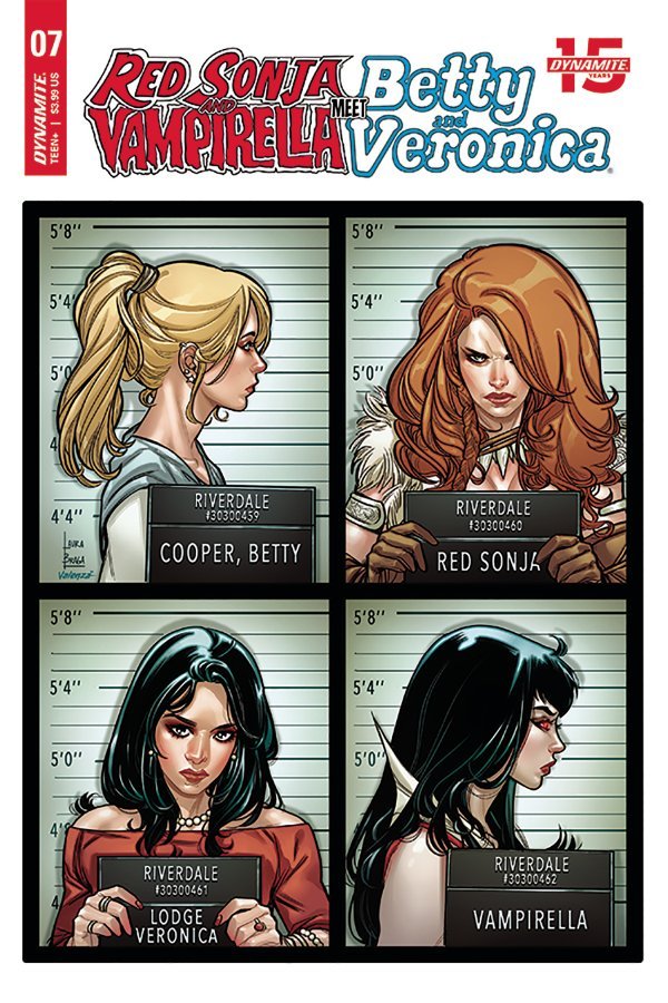 Red Sonja and Vampirella Meet Betty and Veronica #7a | Dynamite Entertainment | NM-