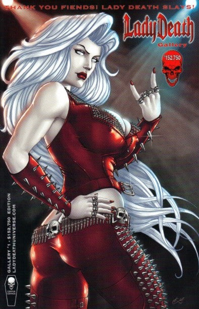 Lady Death: Gallery #1a | Coffin Comics | NM-