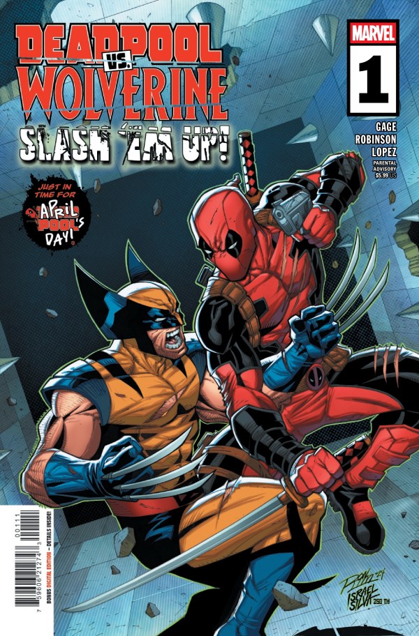 Deadpool Vs. Wolverine Slash Em Up! #1a | Marvel Comics | NM-