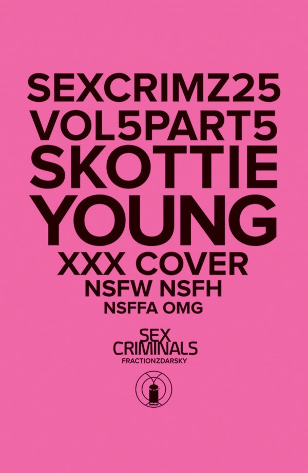 Sex Criminals #25b | Image Comics | NM