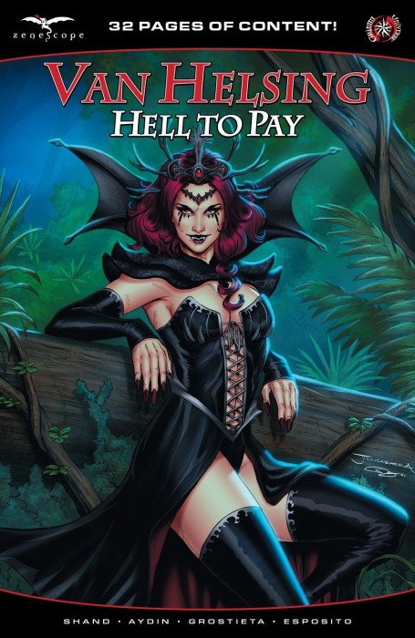 Van Helsing: Hell to Pay #1b | Zenescope Ent. | VF-NM