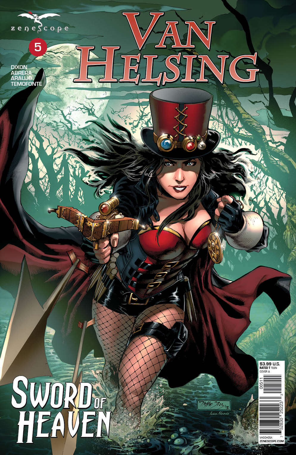 Grimm Fairy Tales Presents: Van Helsing - Sword of Heaven #5a | Zenescope Ent. | NM-