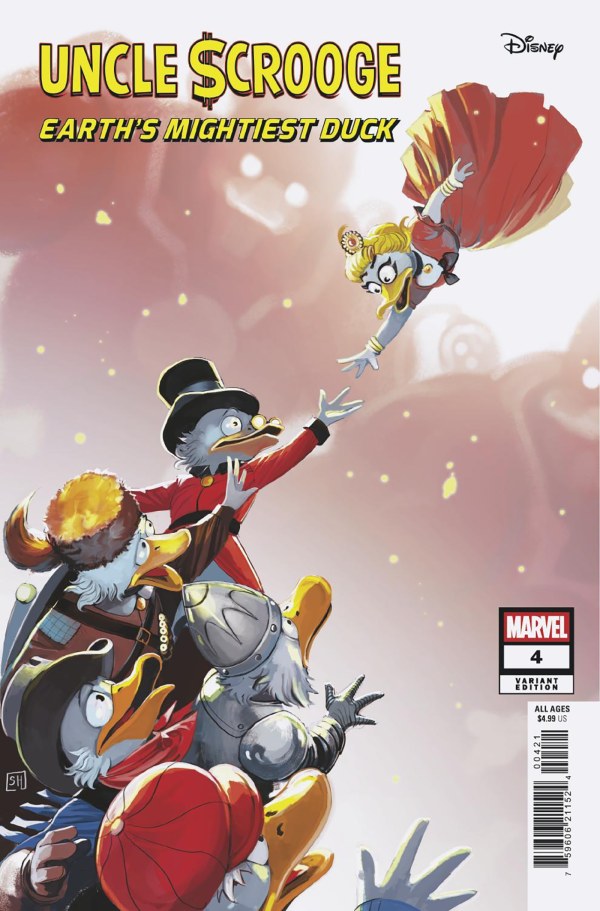 Uncle Scrooge: Earth's Mightiest Duck #4b | Marvel Comics | NM-