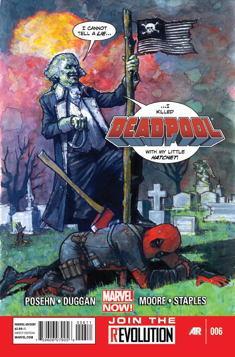 Deadpool, Vol. 4 #6a | Marvel Comics | NM-