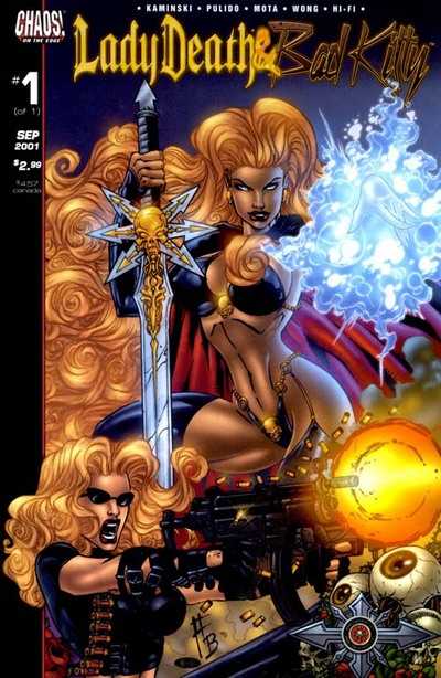 Lady Death & Bad Kitty #1a | Chaos! Comics | VF-NM