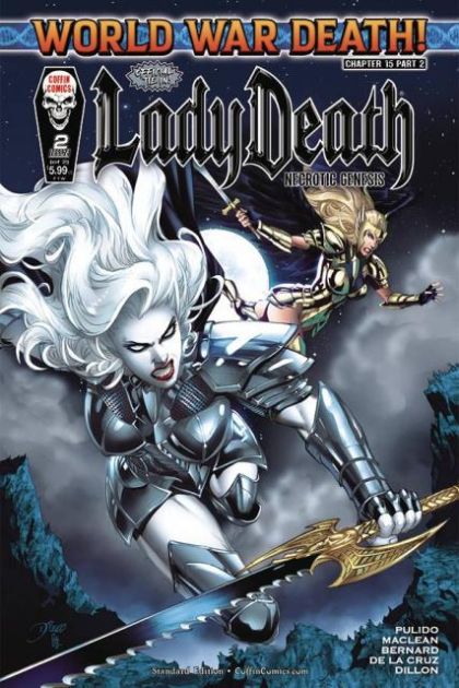 Lady Death: Necrotic Genesis, Vol. 2 #2a | Coffin Comics | NM-